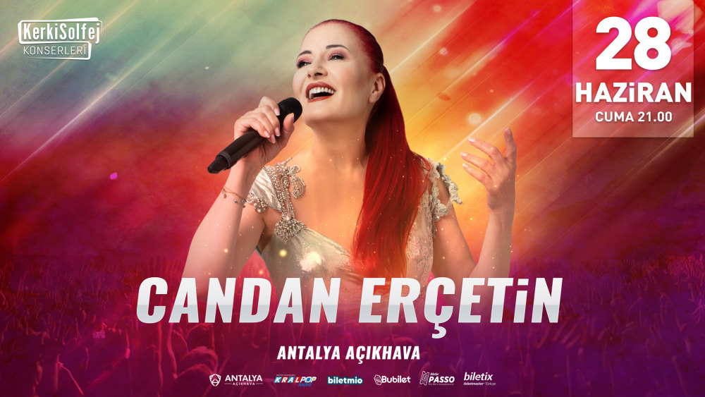 Candan Erçetin Antalya Açıkhava Kral Müzik