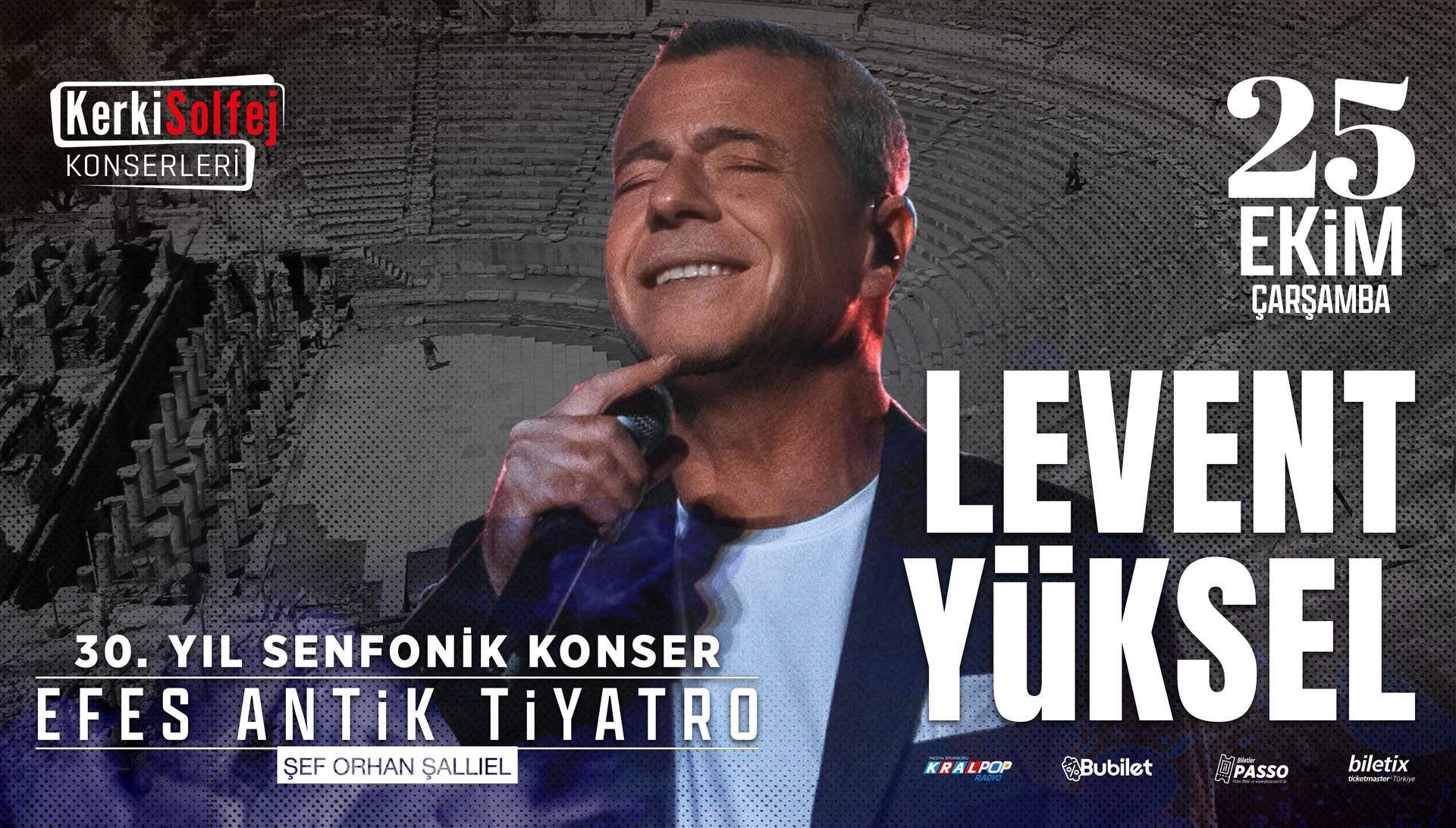 Levent Y Ksel Y L Senfonik Konser Efes Antik Tiyatro Kral M Zik