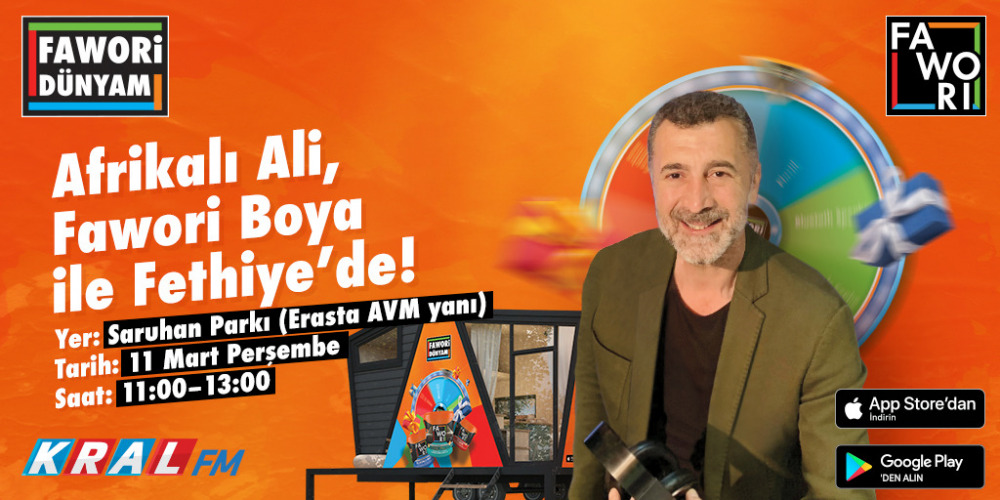 Afrikalı Ali, Fawori Boya ile Fethiye'de