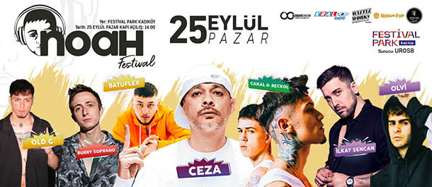 Ceza, Batuflex, Old G, Burry Soprano, Çakal & Reckol, İlkay Sencan, Olvi