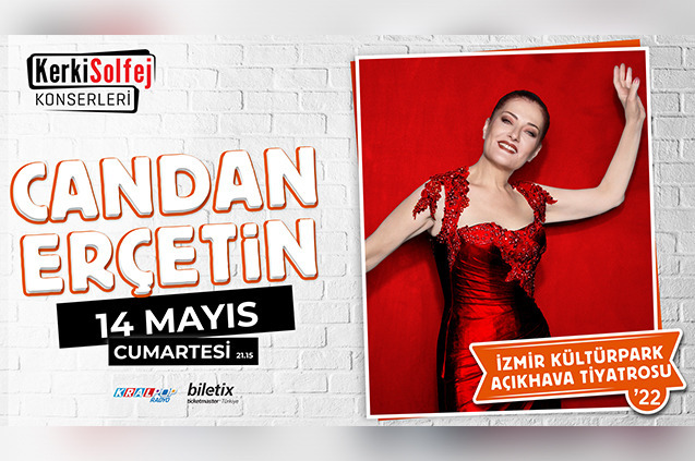 Candan Erçetin İzmir Kültürpark Açıkhava Tiyatrosu'nda!