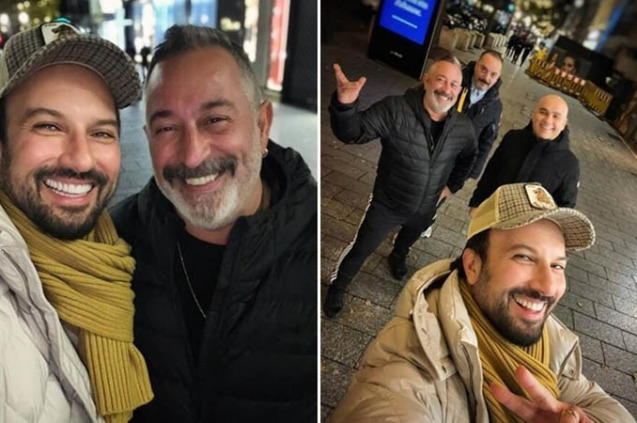 Tarkan ve Cem Yılmaz Almanya’da Buluştu!