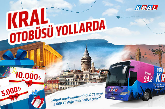 KRAL OTOBÜSÜ ŞEHRİNE GELİYOR!