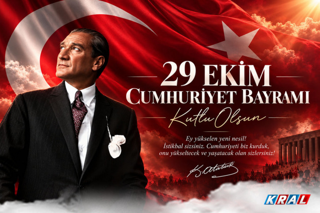 29 EKİM CUMHURİYET BAYRAMI KUTLU OLSUN!
