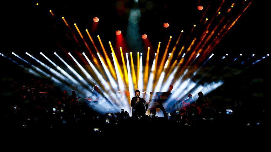 Tarkan Moskova'da Konser Verdi Tarkan Moskova'da Konser Verdi