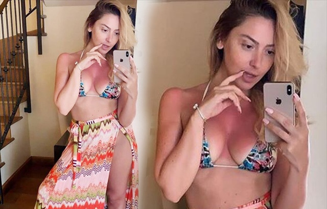 Hadise'den Makyajsız Ve Bikinili İddialı Poz! Hadise'den Makyajsız Ve Bikinili İddialı Poz!