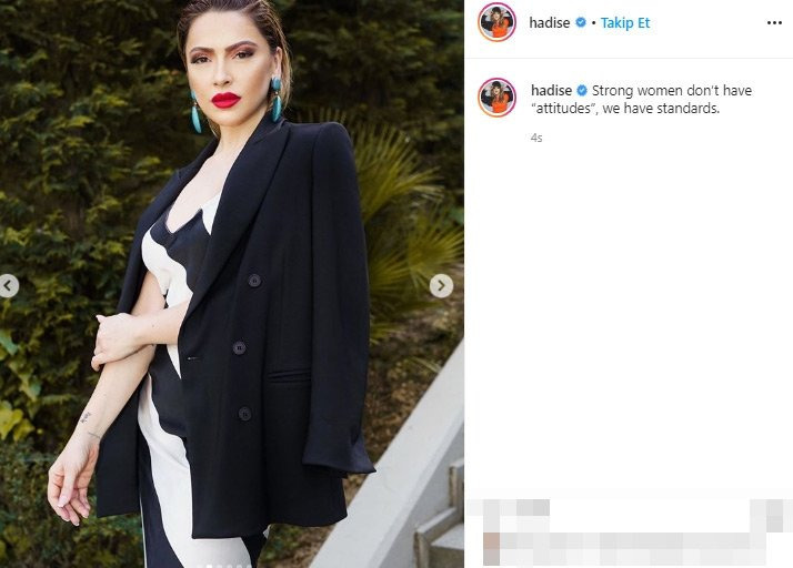 Hadise'nin Yeni Pozları Yüz Binlerce Beğeni Aldı Hadise'nin Yeni Pozları Yüz Binlerce Beğeni Aldı