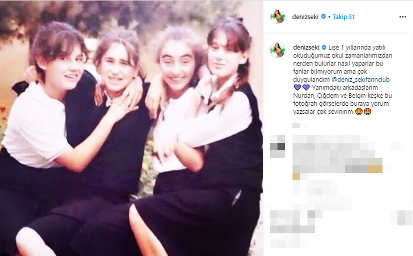 Deniz Seki'yi Duygulandıran Fotoğraf Deniz Seki'yi Duygulandıran Fotoğraf