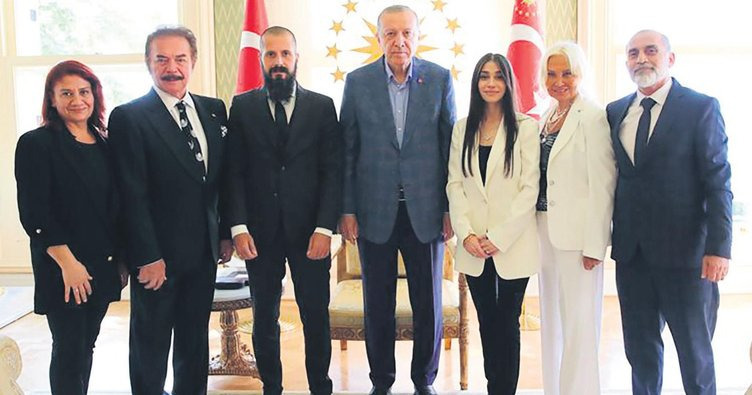 Gencebay Ailesinden Cumhurbaşkanı Erdoğan'a  Anlamlı Ziyaret