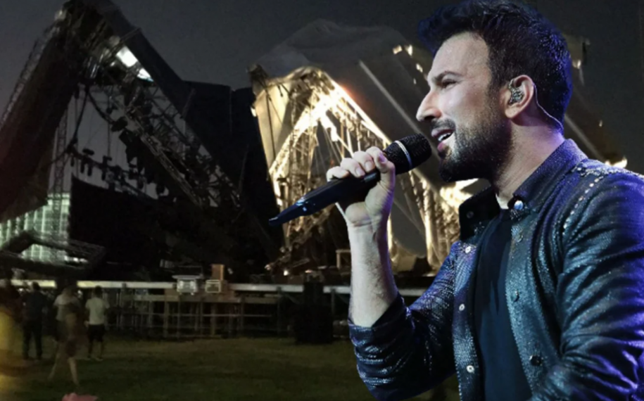 Tarkan’ın 9 Eylül’de Konser Vereceği Dev Sahne Çöktü