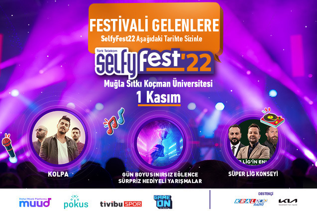 Türk Telekom Selfy ile Kampüslerde Festival Coşkusu Bugün Başlıyor!