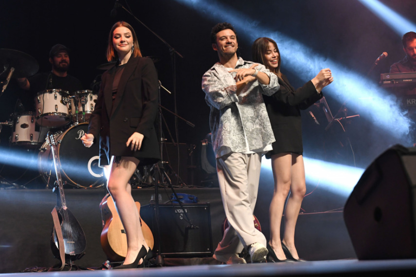 Konserde Coştu Madagaskar'a Uçtu