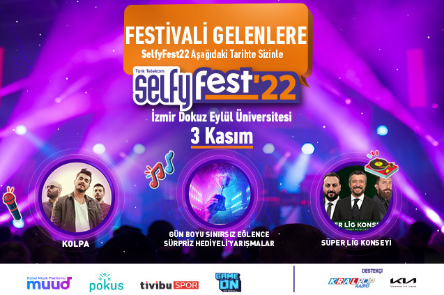 Selfy Fest Coşkusu İzmir Dokuz Eylül Üniversitesi'nde!