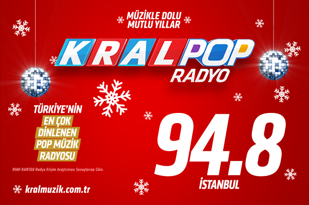 Türkiye'nin En Çok Dinlenen Pop Müzik Radyosu Kral Pop Radyo!