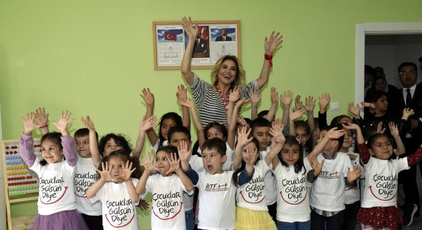 Çocuklar Gülsün Diye Derneği'nin 44. Anaokulu Pazarcık'ta Açıldı!