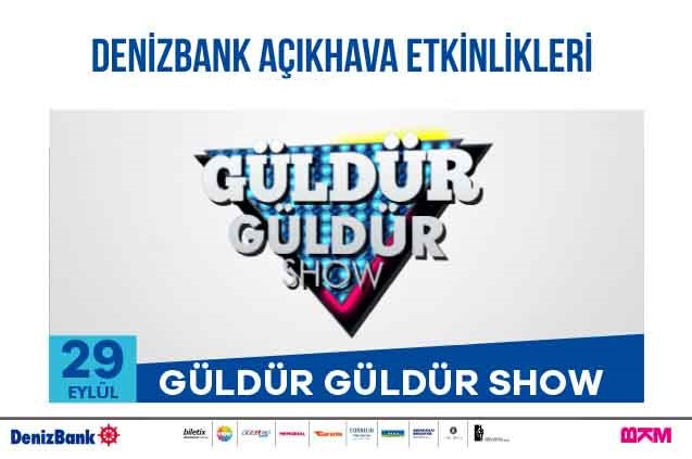 Güldür Güldür Show 29 Eylül'de Harbiye'de!